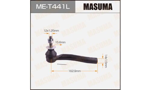 Наконечник рулевой тяги Masuma, левый, арт. ME-T441L