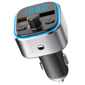 FM-трансмиттер (модулятор) Multifunction Wireless Car Player, 12/24В, 2xUSB / microSD, Bluetooth, 87.5–108Мгц, поддержка MP3 / WAV / FLAC / APE, арт. T32 FM-трансмиттер (модулятор) Multifunction Wireless Car Player, 12/24В, 2xUSB / microSD, Bluetooth, 87.5–108Мгц, поддержка MP3 / WAV / FLAC / APE, арт. T32