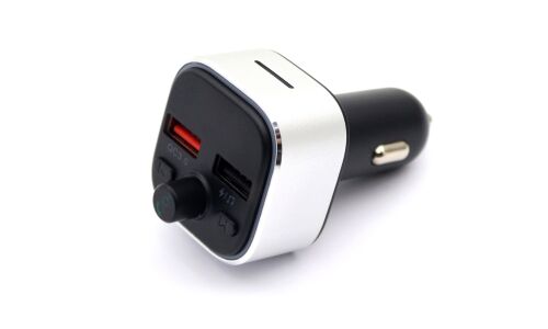 FM-трансмиттер (модулятор) Multifunction Wireless Car Player, 12/24В, 2xUSB / microSD, Bluetooth, 87.5–108Мгц, поддержка MP3 / WAV / FLAC / APE, арт. T32
