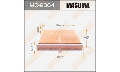 Салонный фильтр AC-408E MASUMA (1/40)