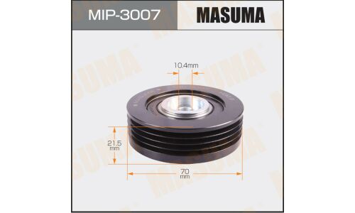 Ролик натяжителя ремня привода навесного оборудования, 4G15,4G15T,4G19