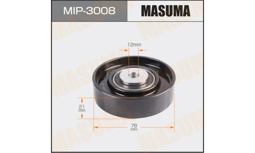 Ролик натяжителя ремня привода навесного оборудования, 4G15,4G15T,4G19