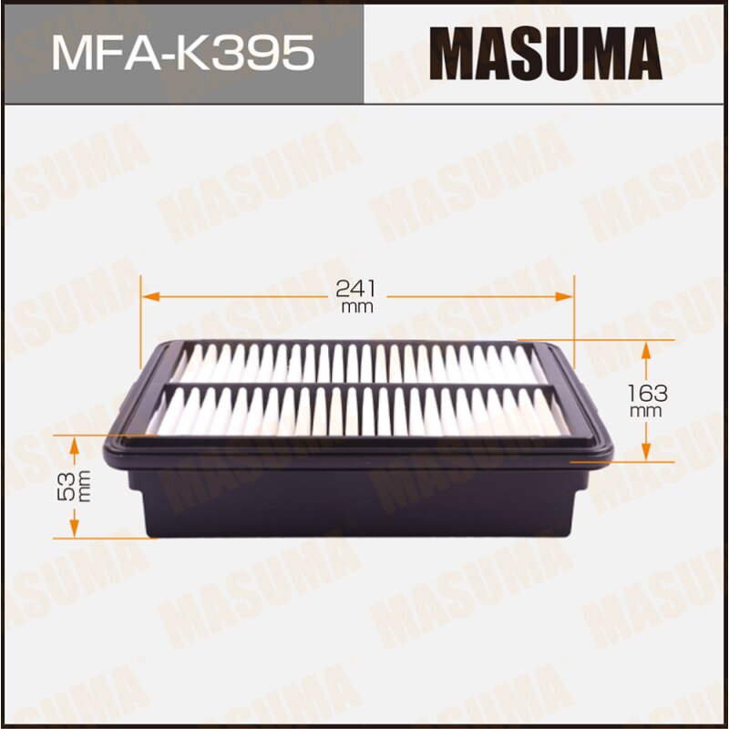 

Воздушный фильтр A9328 MASUMA LHD KIA CEED, SOUL, HYUNDAI i30 / KAPPA, GAMMA (1/40