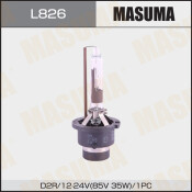 Лампа ксеноновая Masuma Cool White Grade D2R (P32d-3), 85В, 35Вт, 6000К, 1 шт, арт. L826