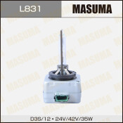 Лампа ксеноновая Masuma Standard Grade D3S (PK32d-5), 42В, 35Вт, 4300К, 1 шт, арт. L831