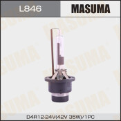 Лампа ксеноновая Masuma Cool White Grade D4R (P32d-6), 42В, 35Вт, 6000К, 1 шт, арт. L846