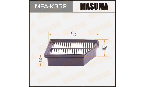 Фильтр воздушный Masuma, арт. MFA-K352