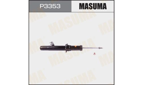 Амортизатор Masuma газомасляный двухтрубный, передний, правый, 1 шт, арт. P3353 (соответствует KYB 341332)