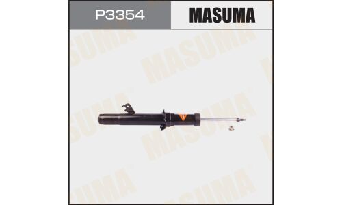 Амортизатор Masuma газомасляный двухтрубный, передний, левый, 1 шт, арт. P3354 (соответствует KYB 341333)
