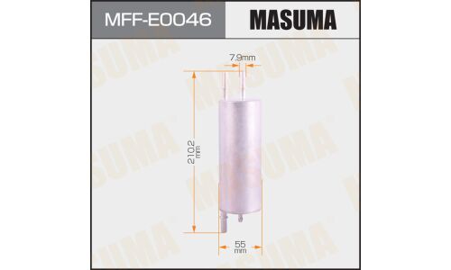 Топливный фильтр высокого давления Masuma, для BMW X5 (E53), арт. MFF-E0046