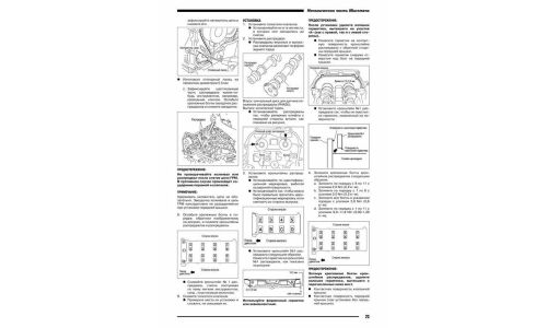Руководство по ремонту и обслуживанию бензиновых двигателей Nissan (QR20DE)