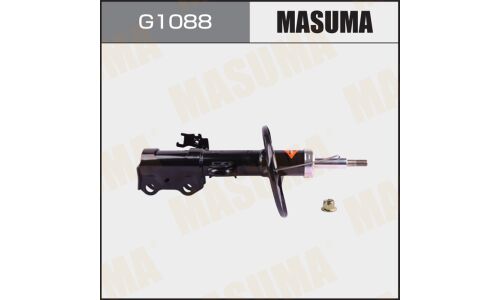 Амортизационная стойка Masuma газомасляная двухтрубная, передняя, левая, 1 шт, арт. G1088 (соответствует KYB 339067)