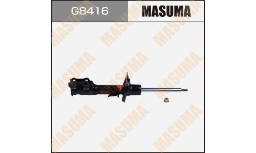 Амортизационная стойка Masuma газомасляная двухтрубная, передняя, левая, 1 шт, арт. G8416 (соответствует KYB 333495)
