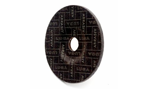 Круг шлифовальный Luga Abrasiv Extra, для стали, (27, 125х6х22.23мм, A, 24, R, BF, 80, EX), 12250об/мин , арт. 73410