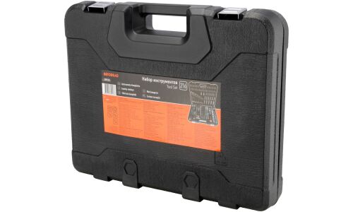 Набор инструментов Автодело, под размеры 1/2", 1/4" и 3/8", комплект 216 предметов, арт. 39926