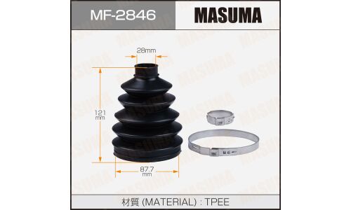 Пыльник привода Masuma, пластик (с хомутом), арт. MF-2846