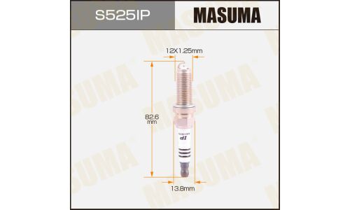 Свеча зажигания Masuma Iridium+Platinum ILKAR7L11 с иридиевым электродом, арт. S525IP