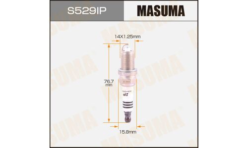 Свеча зажигания Masuma Iridium+Platinum IFR6T11 с иридиевым электродом, арт. S529IP