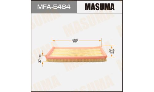 Фильтр воздушный Masuma, арт. MFA-E484