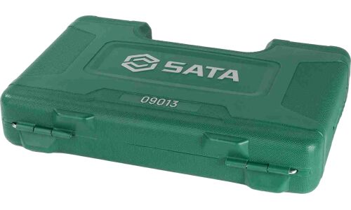 Набор торцевых головок SATA с трещоткой, под размеры 1/2" и 1/4", комплект 88 предметов, арт. 09013 (обновлённый)