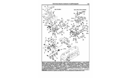 Руководство по ремонту и обслуживанию дизельных двигателей Mitsubishi (4M40, 4D56) (2008-2015 гг.)