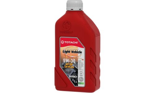 Масло моторное Totachi Niro LV 5w30, полусинтетическое, API SP, ILSAC GF-5, для бензинового двигателя, 1л, арт. 19501