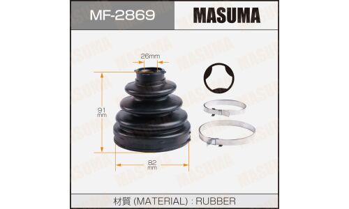 Пыльник ШРУСа Masuma, арт. MF-2869