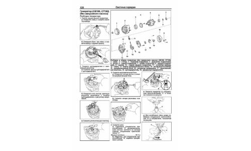 Руководство по ремонту и обслуживанию дизельных двигателей Toyota (1C, 2C, 2C-T)
