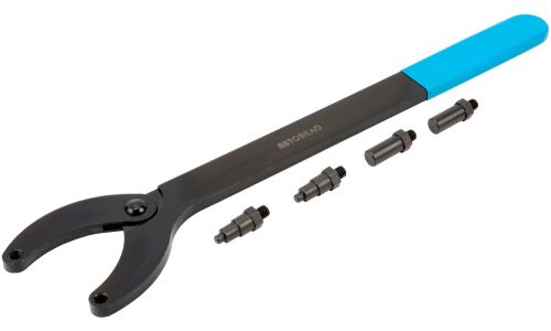 Ключ для фиксации шкивов Автодело, регулируемый, длина 420мм, арт. АД-41540