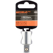 Переходник торцевых головок Автодело, с квадрата 3/8 Переходник торцевых головок Автодело, с квадрата 3/8