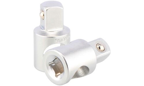 Переходник торцевых головок Автодело, с квадрата 3/8"F на 1/2"M, с отверстием под вороток, арт. АД-39628 Professional