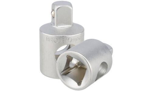 Переходник торцевых головок Автодело, с квадрата 1/2"F на 3/8"M, с отверстием под вороток, арт. АД-39678 Professional