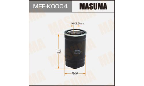 Фильтр топливный Masuma, арт. MFF-K0004