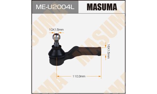 Наконечник рулевой тяги Masuma, левый, арт. ME-U2004L