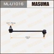 Стойка стабилизатора (линк) Masuma, передняя, для Chevrolet Aveo, арт. ML-U1016
