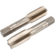 Метчик ручной Автодело, М10х1.50мм, комплект 2 шт, в футляре, арт. АД-40794 Метчик ручной Автодело, М10х1.50мм, комплект 2 шт, в футляре, арт. АД-40794