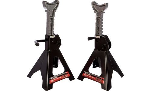 Подставки страховочные под автомобиль Matrix, регулируемые, 3000кг, подъём 295-425мм, 2 шт, арт. 51623