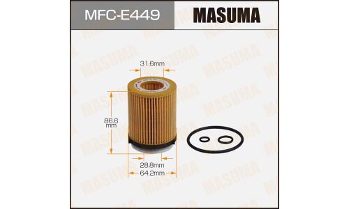 Фильтр масляный Masuma, арт. MFC-E449