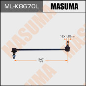 Стойка стабилизатора (линк) Masuma, передняя, для KIA Optima, арт. ML-K8670L