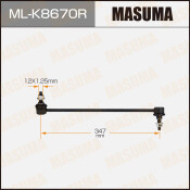 Стойка стабилизатора (линк) Masuma, передняя, для KIA Optima, арт. ML-K8670R