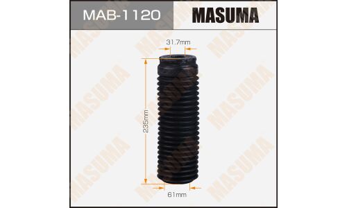 Пыльник амортизатора Masuma, арт. MAB-1120