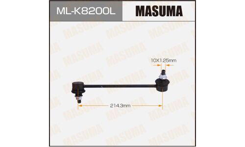 Стойка стабилизатора (линк) Masuma, передняя, для Hyundai i20, арт. ML-K8200L