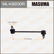 Стойка стабилизатора (линк) Masuma, передняя, для Hyundai i20, арт. ML-K8200R