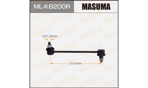 Стойка стабилизатора (линк) Masuma, передняя, для Hyundai i20, арт. ML-K8200R