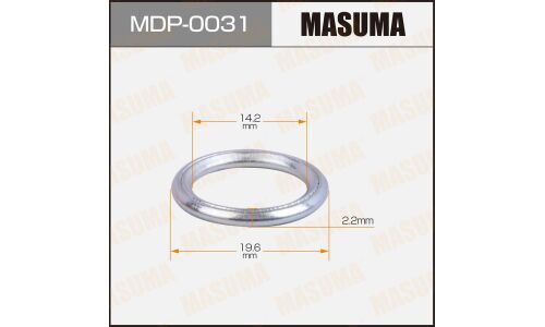 Шайба (прокладка) для болта маслосливного MASUMA, VAG 14.2x19.6x2.2