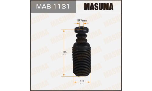 Пыльник-отбойник амортизатора Masuma, арт. MAB-1131