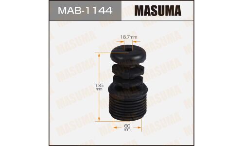 Пыльник-отбойник амортизатора Masuma, арт. MAB-1144