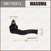 Наконечник рулевой тяги Masuma, арт. ME-T531L