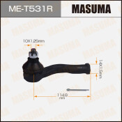 Наконечник рулевой тяги Masuma, арт. ME-T531R