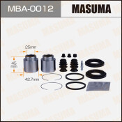 Ремкомплект тормозного суппорта Masuma, с поршнем, передний, арт. MBA-0012